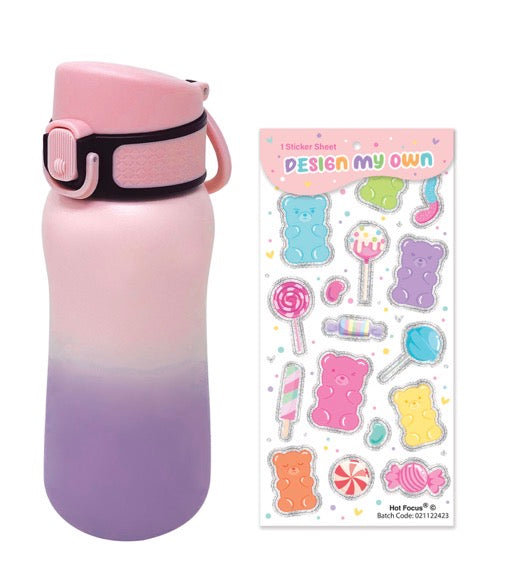Stylish Stainless Steel Water Bottle