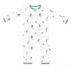 Kyte Baby Zippered Romper in Blue Heron