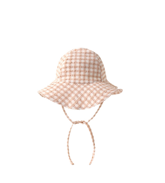 SUN HAT MELON CHECK