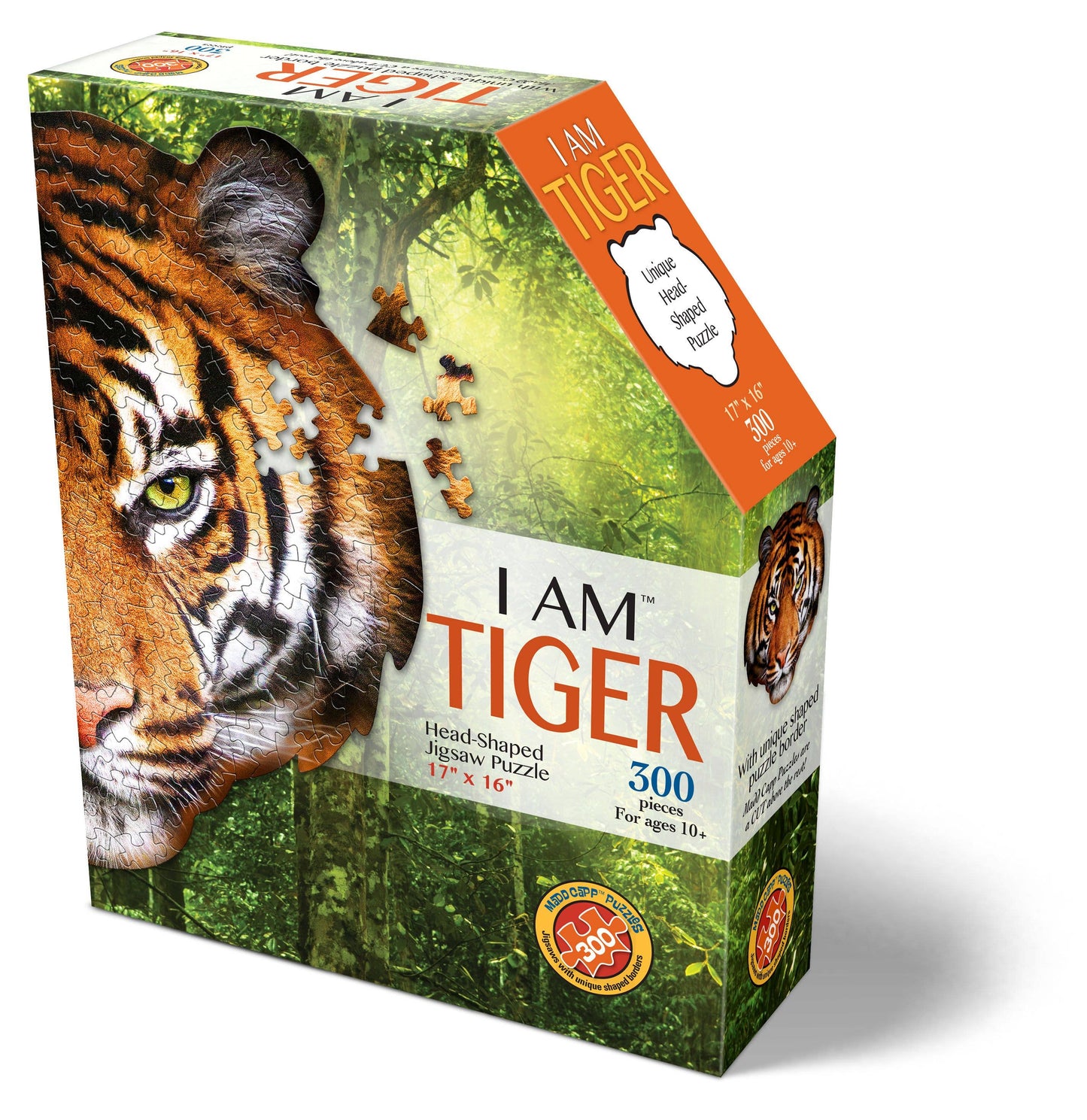 I AM Tiger 300 piece jigsaw puzzle - gift