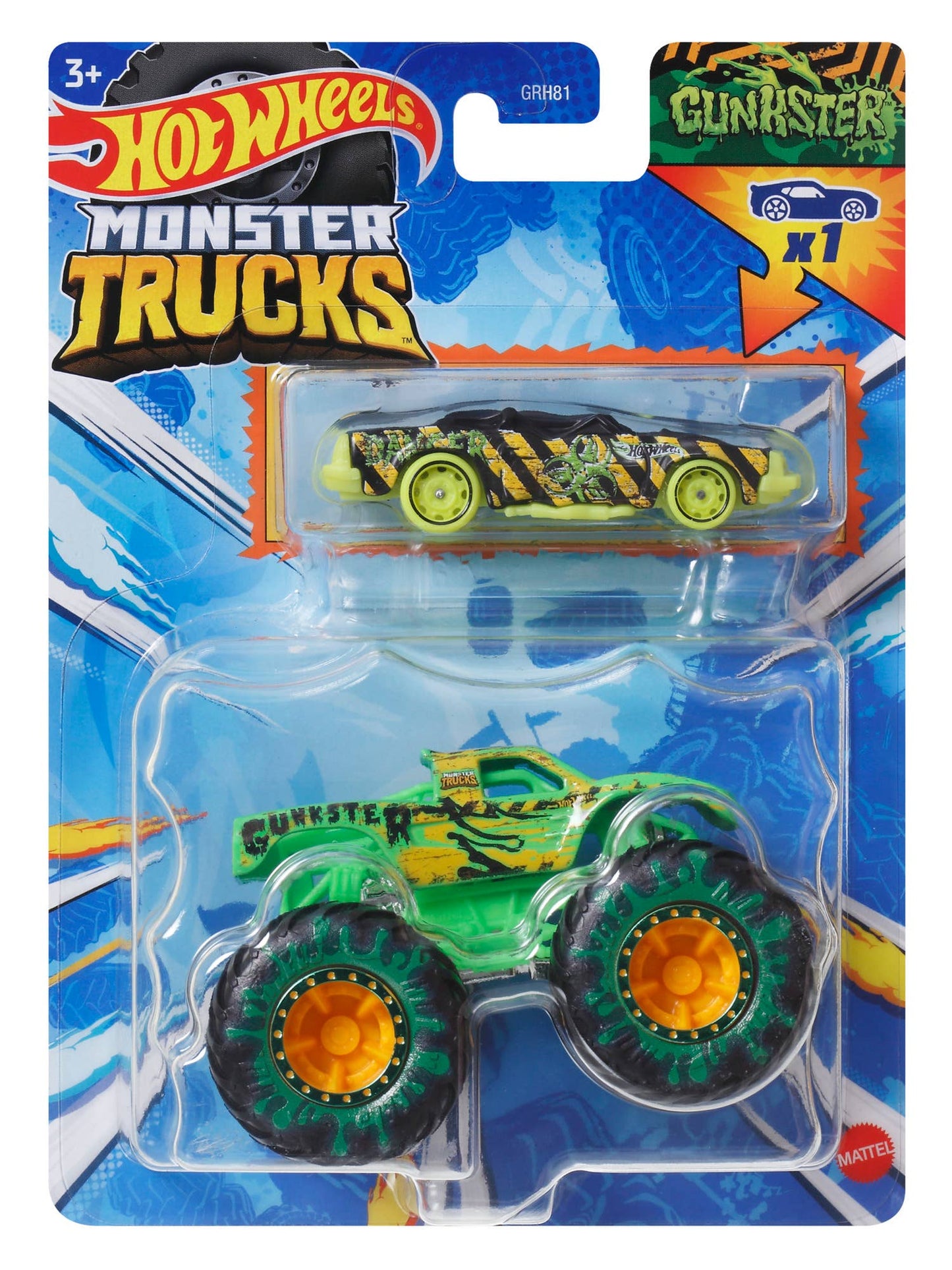 Mattel Hot Wheels Die Cast Monster Truck & Car Singles