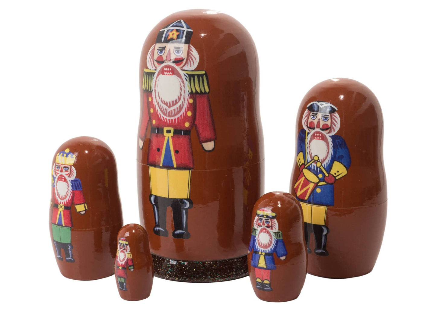 Nutcracker Soldier Nesting Doll 5pc./6"