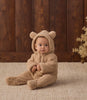 BEAR JUMPSUIT LATTE
