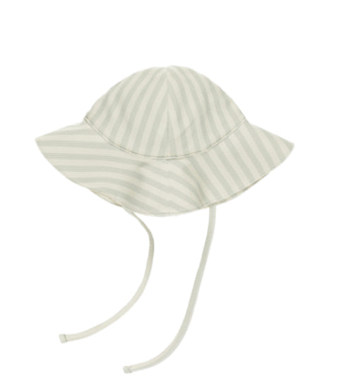 Sun Hat Mint Stripe