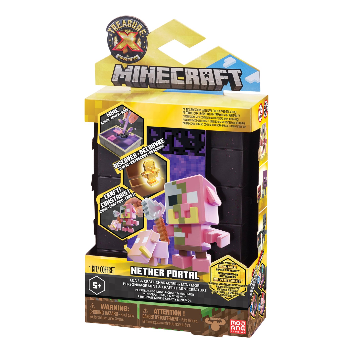 Treasure X Minecraft Nether Portal Craft