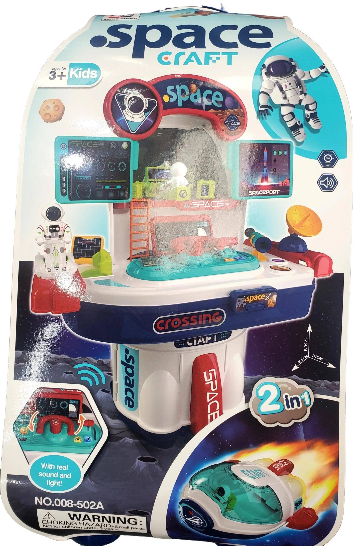 Space Craft Luggage Playset