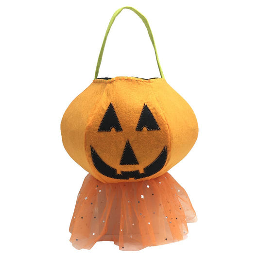 Halloween: Pippa Girly Pumpkin Trick or Treat Bucket