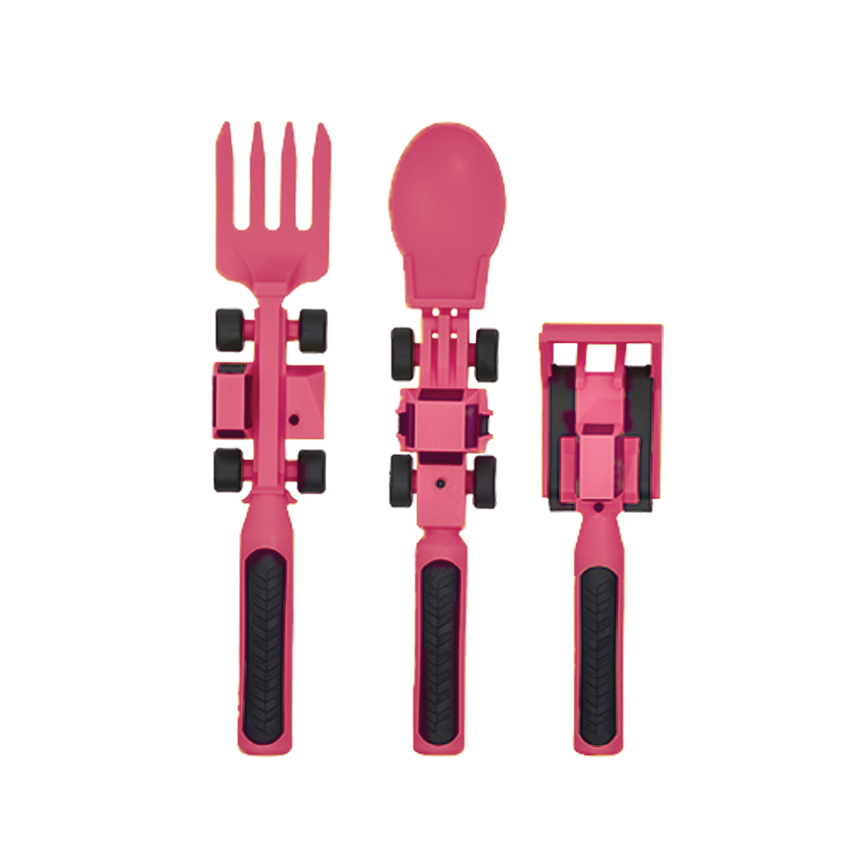 Set of 3 Pink Construction Utensils