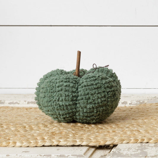 Green Fabric Pumpkin (PK/2)