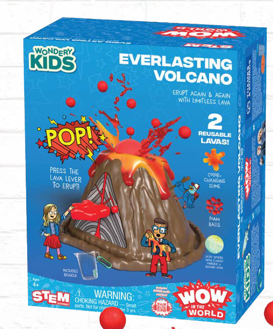 Wow in the World: Everlasting Volcano