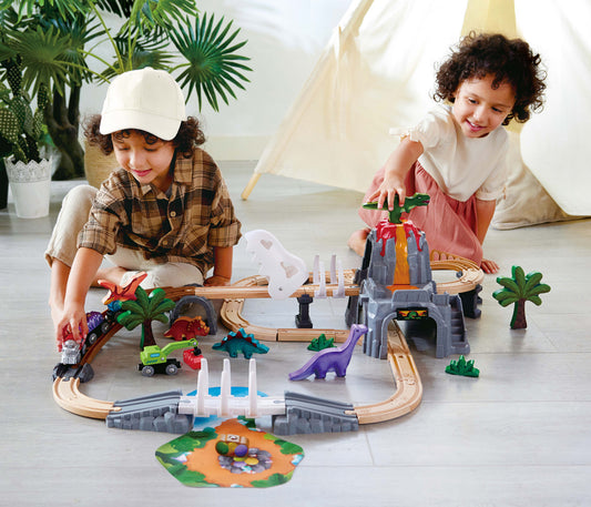 Dinosaur Railway Adventure Set