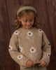 ASPEN SWEATER FAWN FLOWER