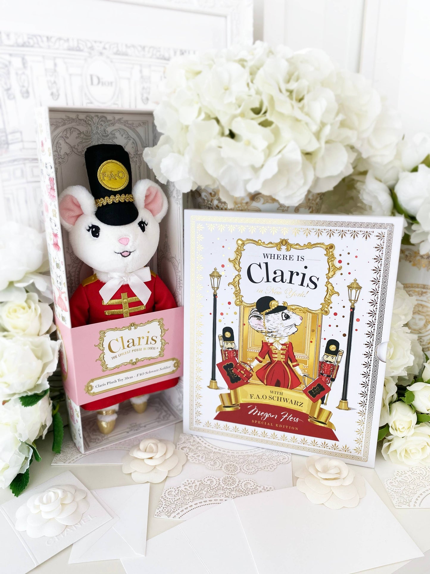 Claris The Chicest Mouse In Paris - FAO toy soldier plush