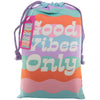 Good Vibes Repeat Pattern Quick Dry Beach Towels: OS / Multicolored Ripples