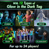 Glow Tag – With 12 Glow in the Dark Game Options
