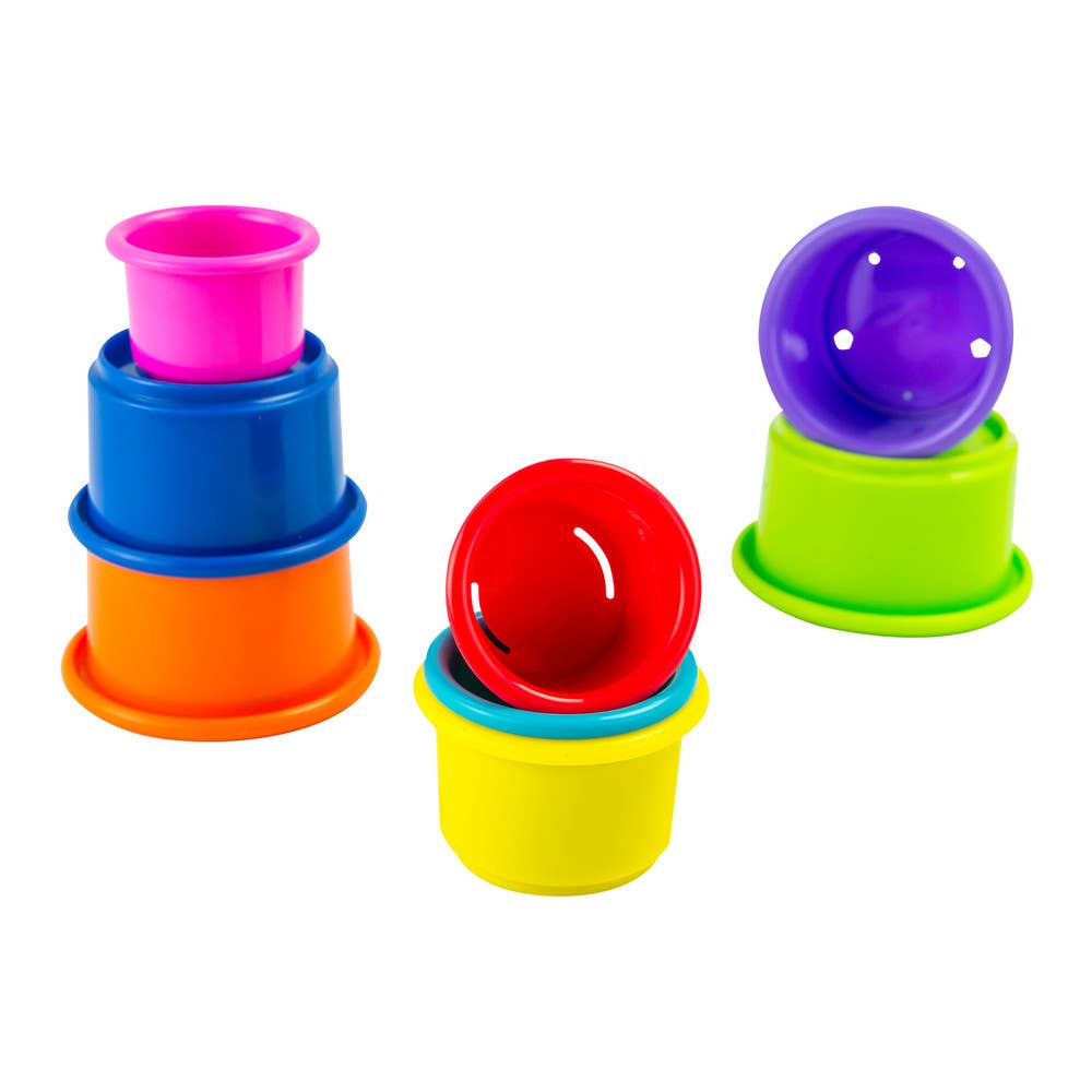 TOMY Lamaze Pile & Play Cups - Stacking Cups Toy