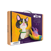 OKTO Clay-by-Numbers Kit – “Cat” (11.4” x 11.4”) 