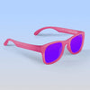 Pink Glitter Sunglasses: Baby (Ages 0-2) / Grey Polarized Lens