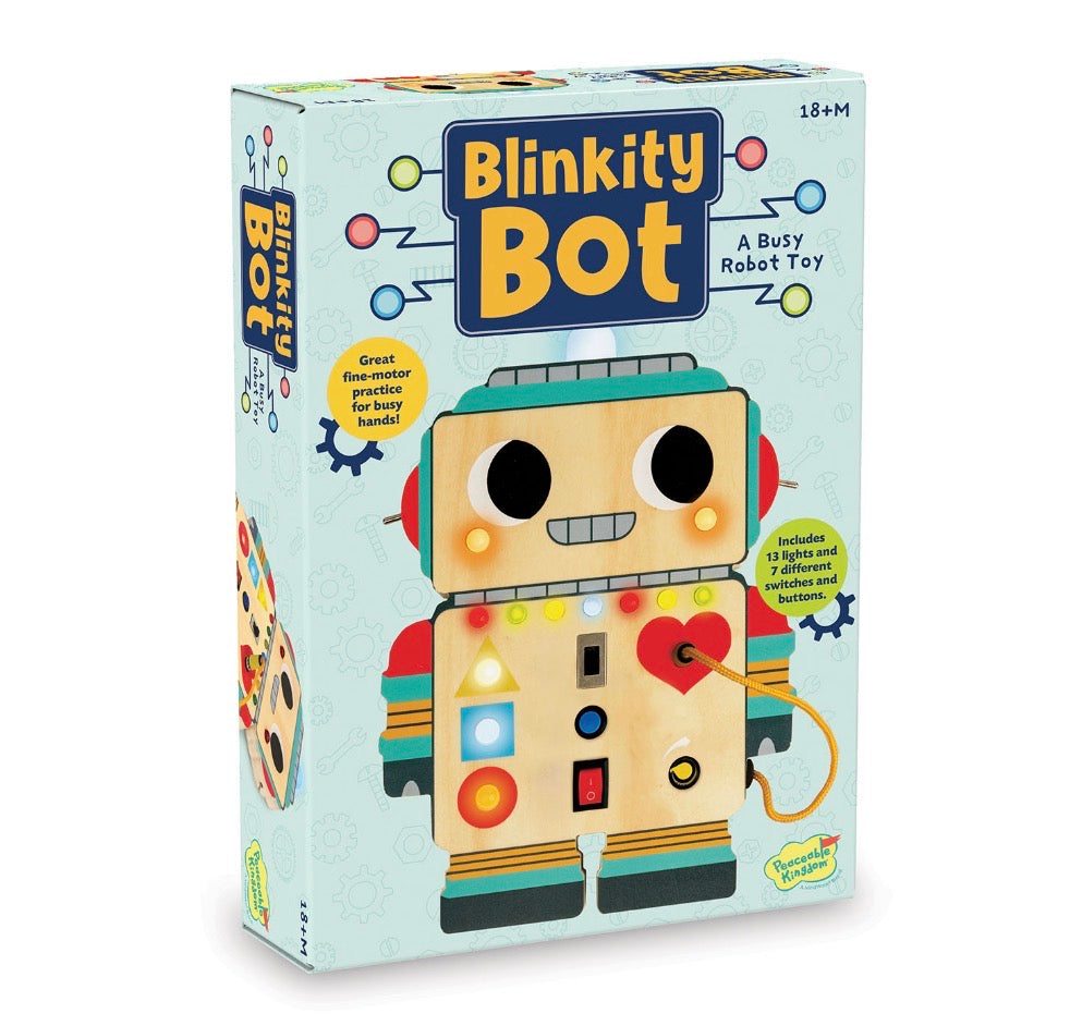 BLINKITY BOT - A Busy Robot Toy