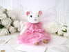 Claris The Chicest Mouse In Paris - 12" pink plush toy