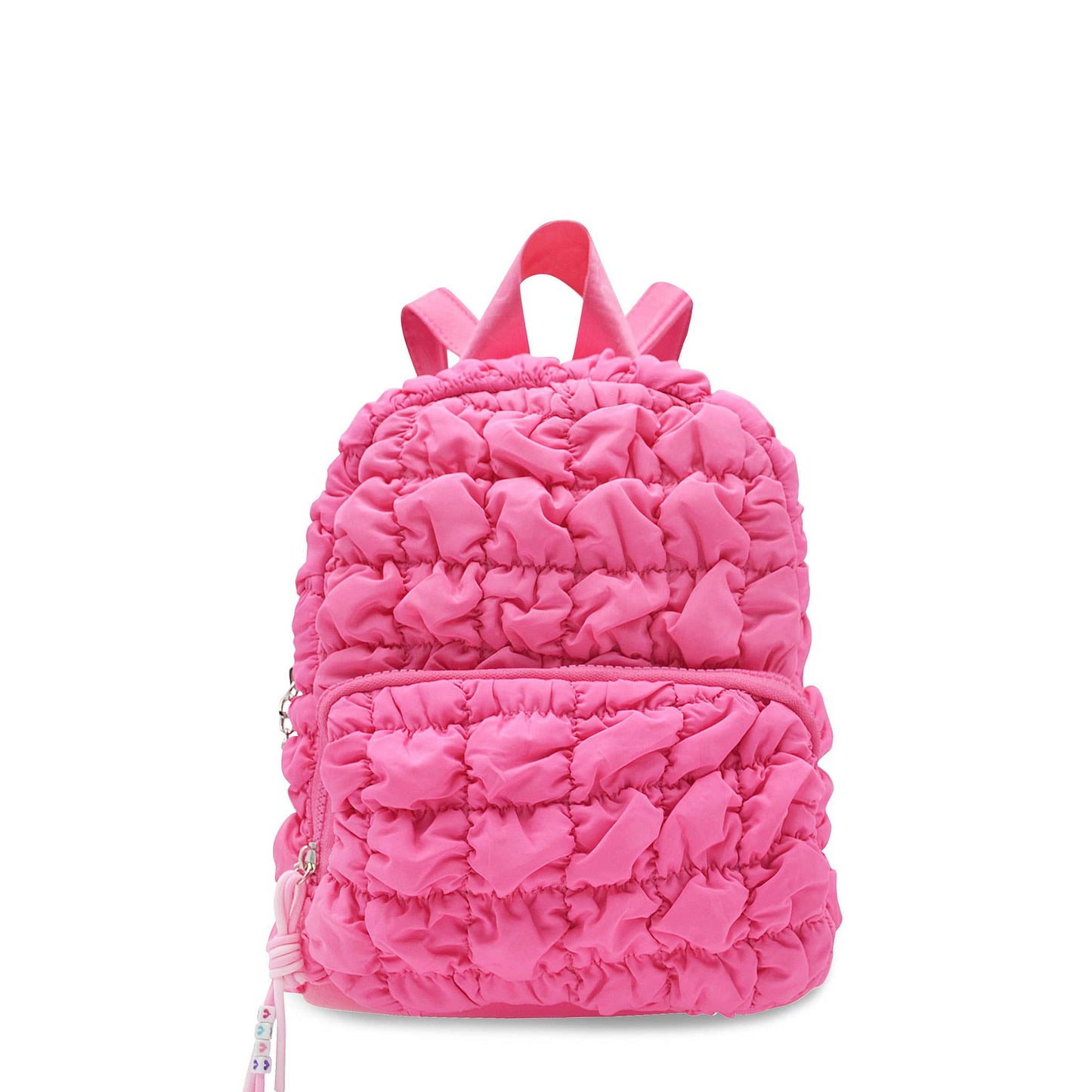 Quilted Scrunchies Mini Backpack: Orchid