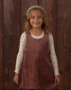 ODETTE OVERALL DRESS MULBERRY