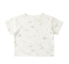 BOXY TEE DINOSAUR + PLAY SHORT SAGE