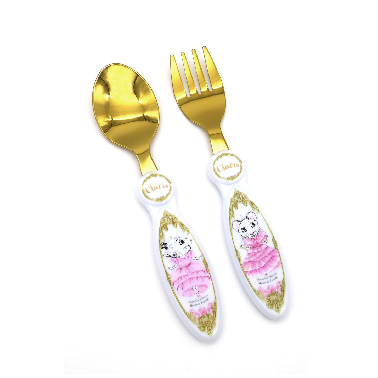 Claris The Chicest Mouse In Paris - cutlery set