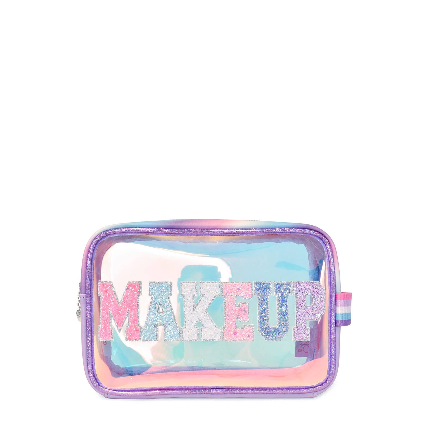 'Makeup' Glazed Clear Pouch