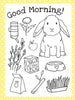 Too Cute Coloring Book: Bunnies by Little Bee Books