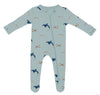 Kyte Baby Zippered Footie in Coastline