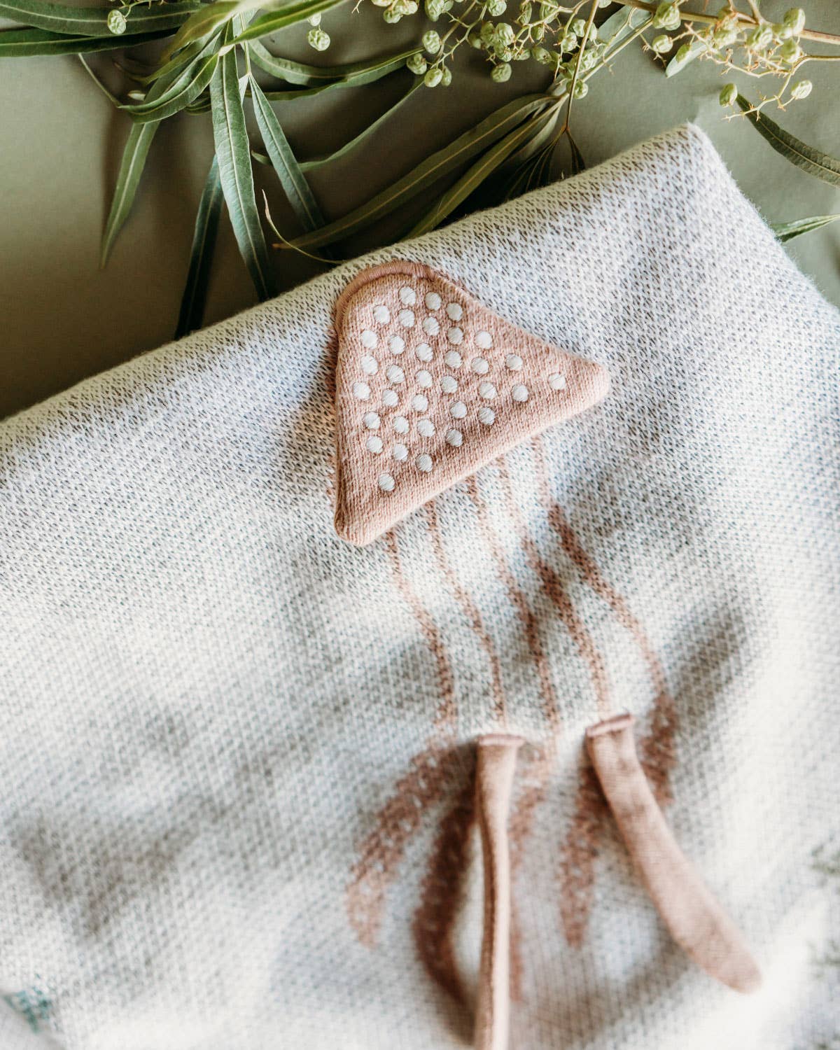 Ocean Jellyfish 3D - Organic Jacquard Knit Baby Blankets