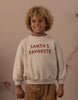 RELAXED SWEATSHIRT SANTA'S FAVORITE