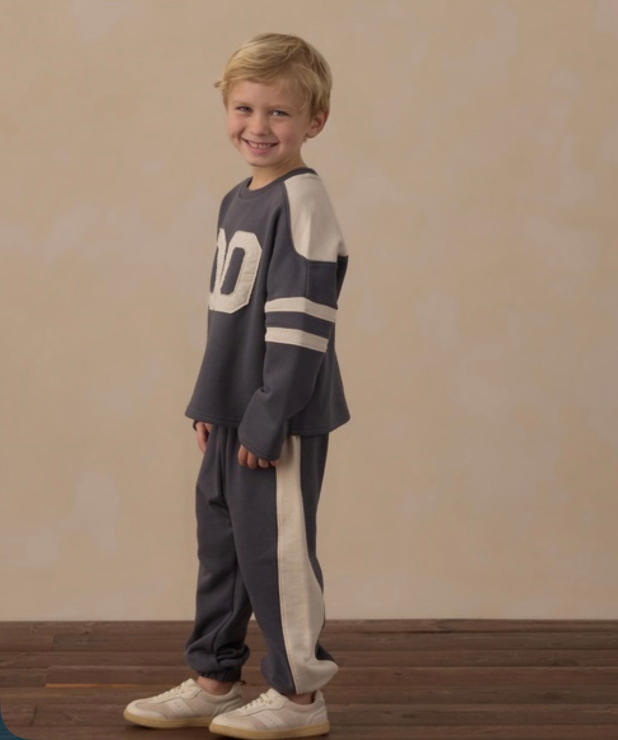 PANELED SWEATPANT MIDNIGHT