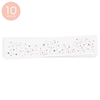 GALACTIC PINK FACE FRECKLES metallic temporary tattoos