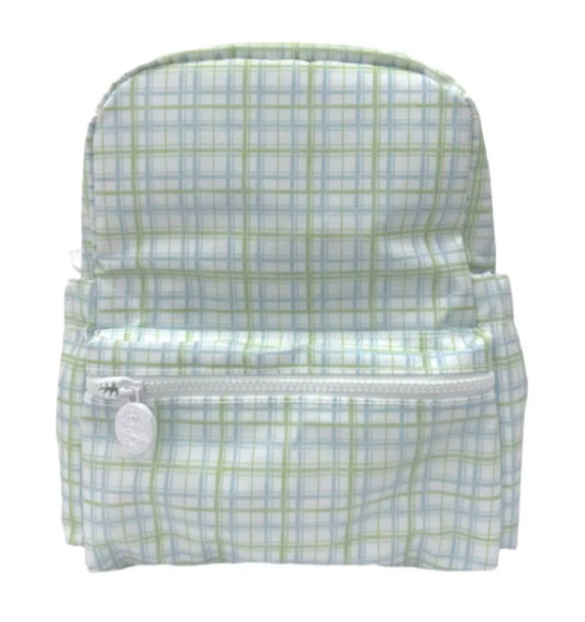 MINI BACKER -Classic Plaid Green