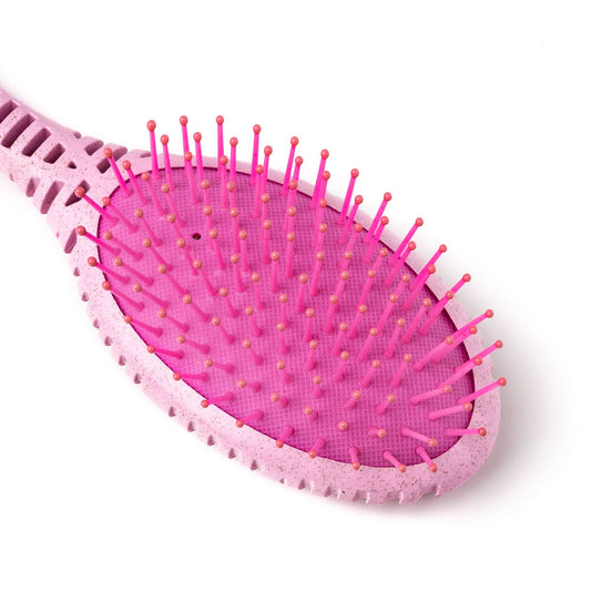 "Love Your Scalp" Eco-Friendly Detangling Brush: Sangria