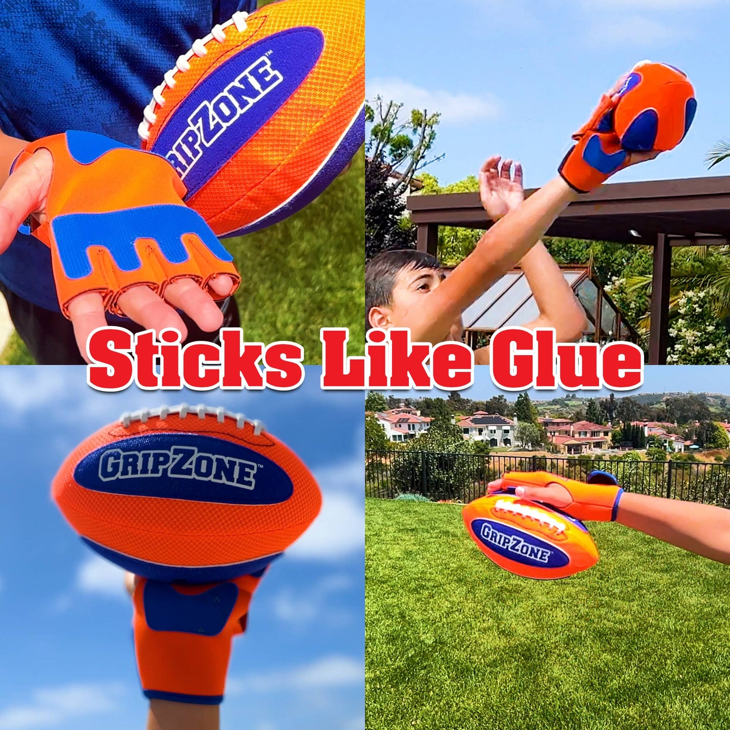 GripZone Touchdown Set - Kids Outdoor Games - Novelty Gifts