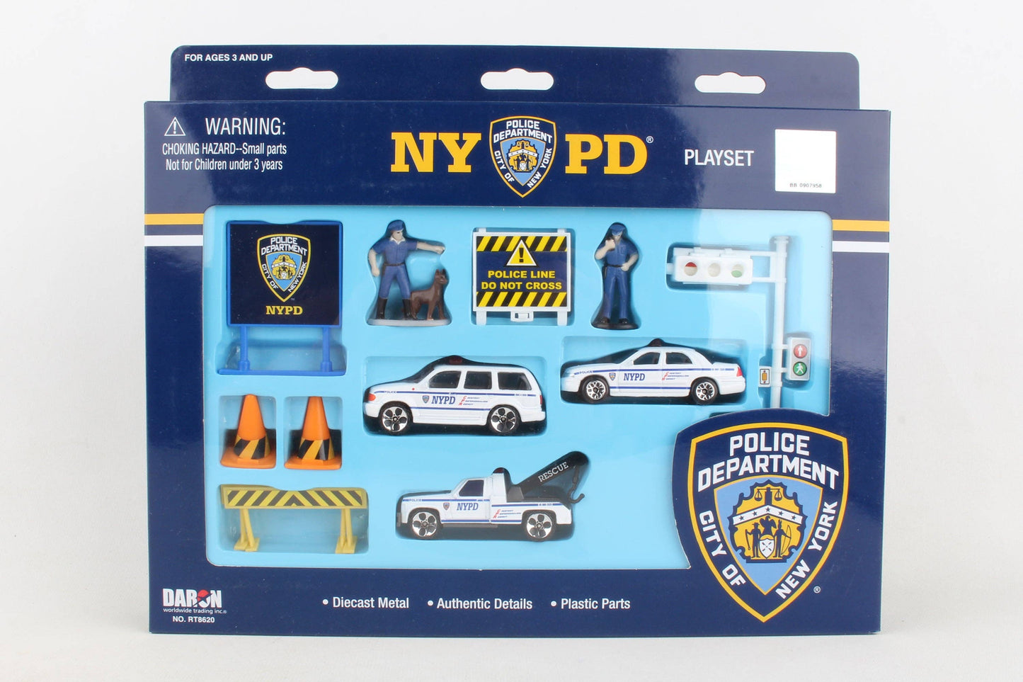 RT8620 NYPD Playset by Daron Toys