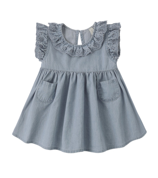 SOPHIE DRESS CHAMBRAY