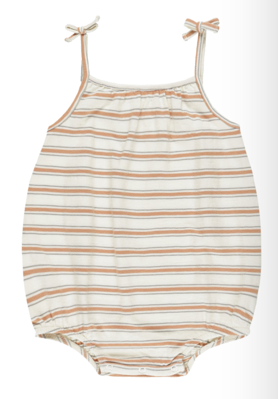 Nala Romper Grapefruit Stripe