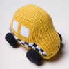 Taxi Organic Baby Rattle Toy