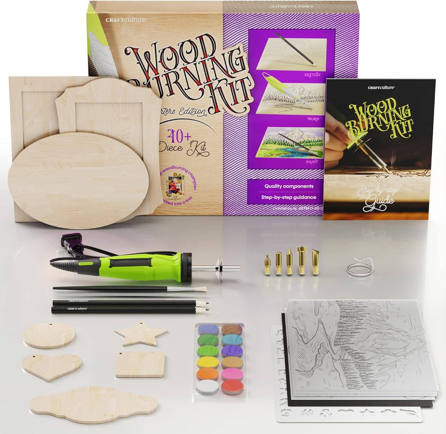 Beginners Wood Burning Kit for Kids