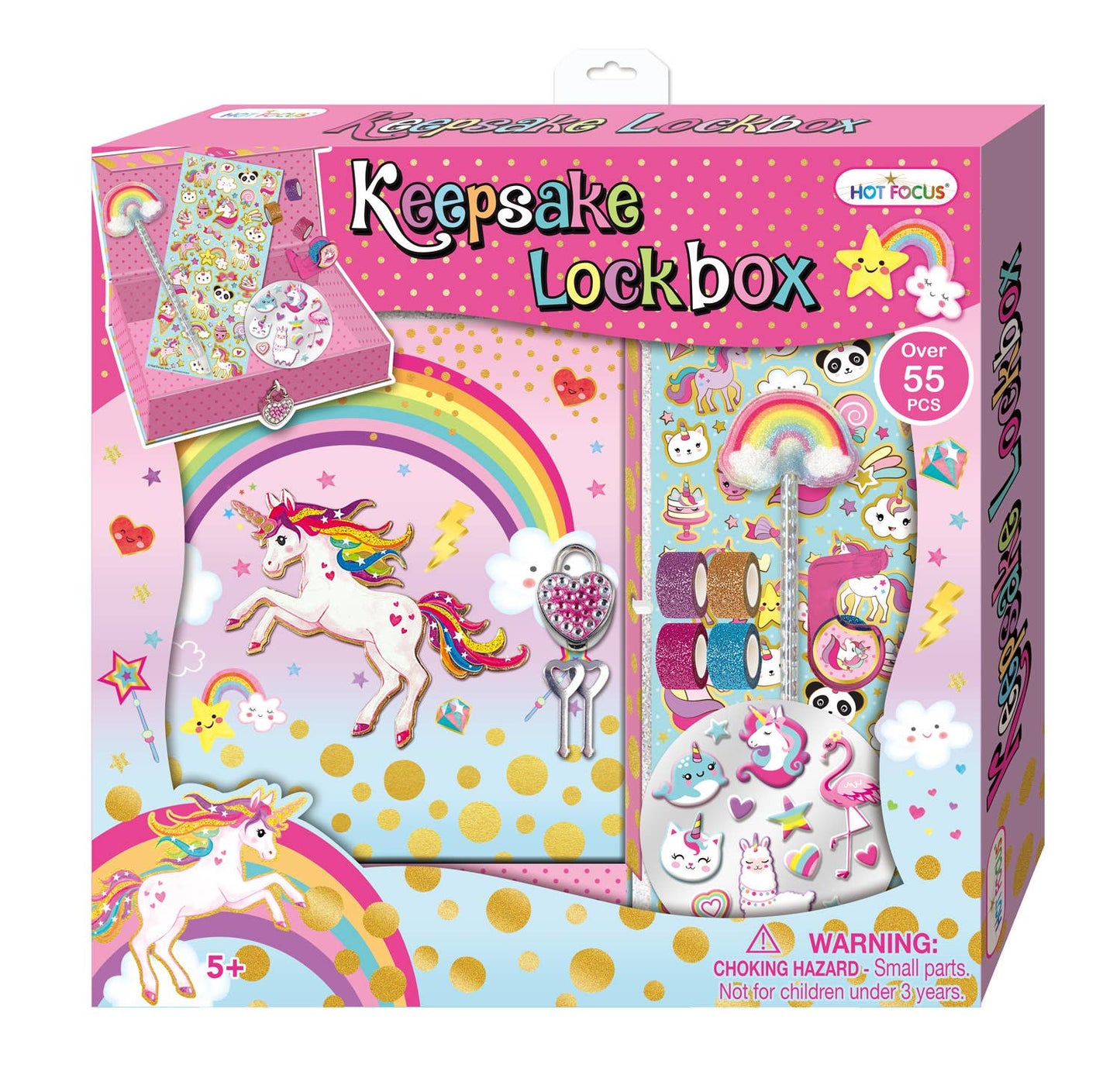 Keepsake Lockbox, Unicorn