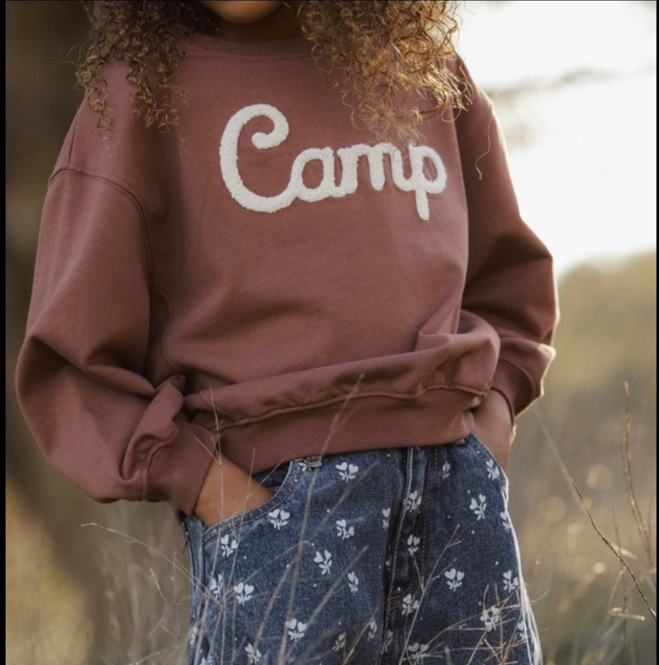 OVERSIZED SWEATSHIRT CAMP