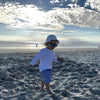Navy Sunglasses: Baby (Ages 0-2) / Grey Polarized Lens