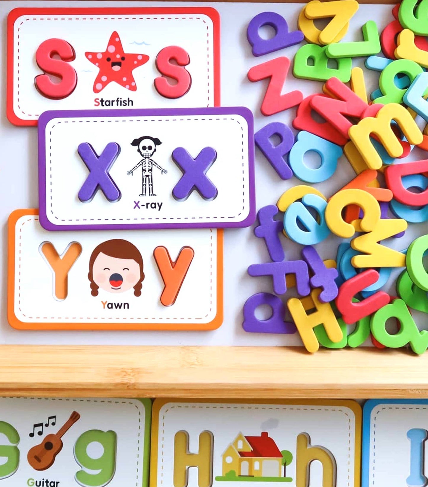 Flashcards & ABC Magnetic Letters