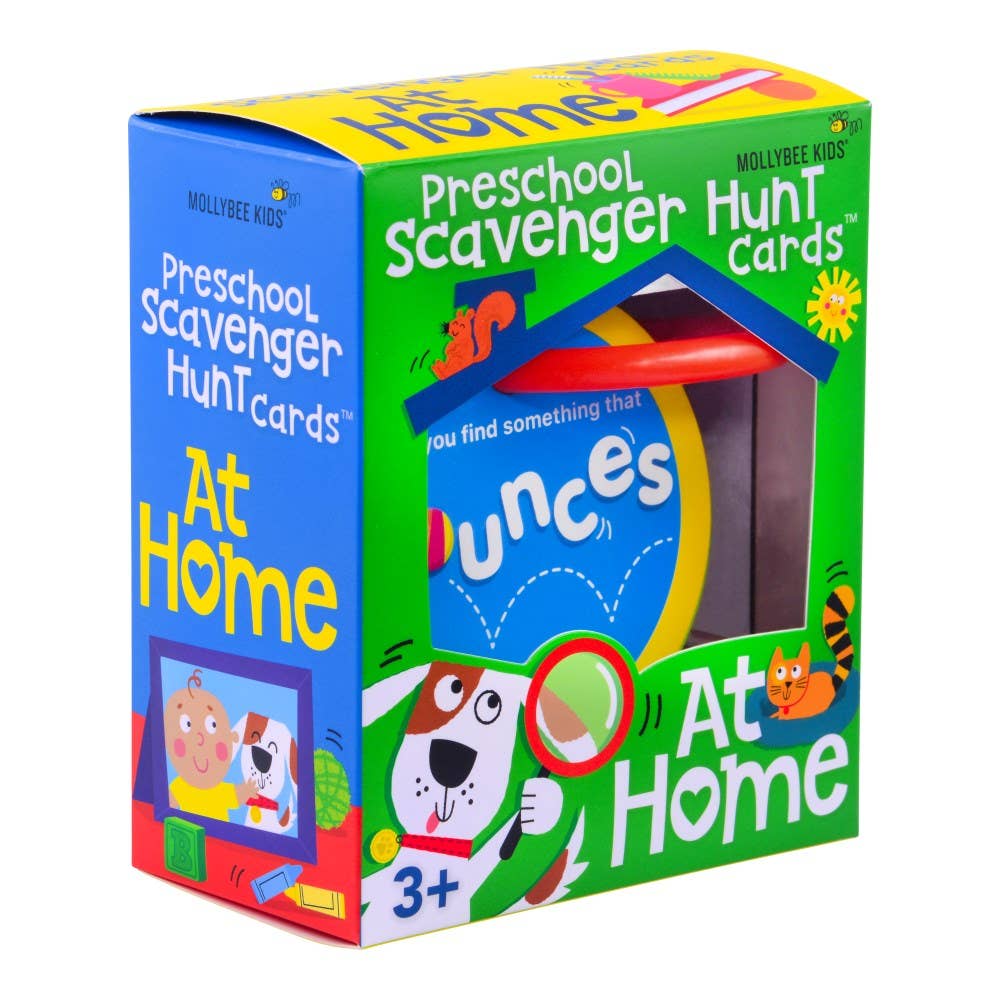 Preschool Scavenger Hunt Cards at Home