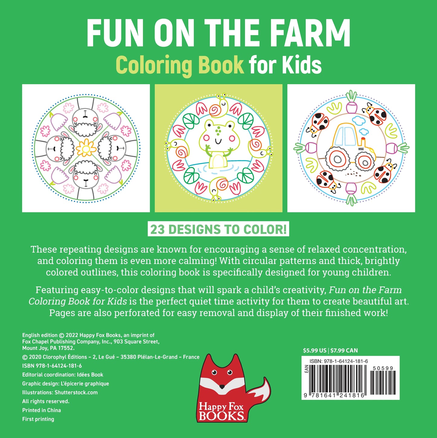 Coloring Book - Fun on the Farm