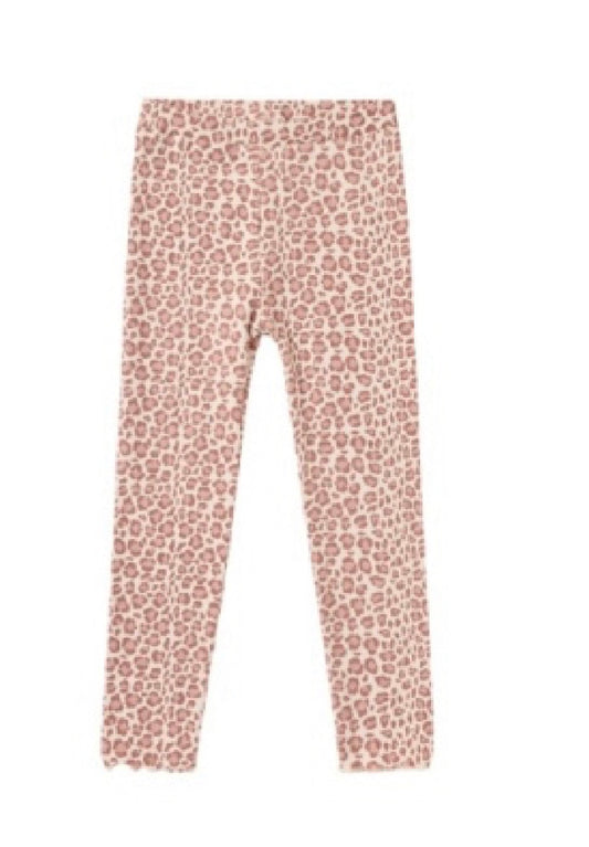 COAST RIBBED LEGGING PINK LEOPARD
